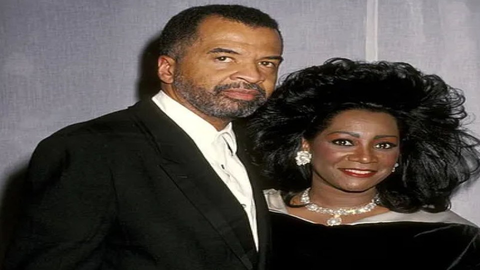 Armstead Edwards and Patti LaBelle attending an industry awards ceremony