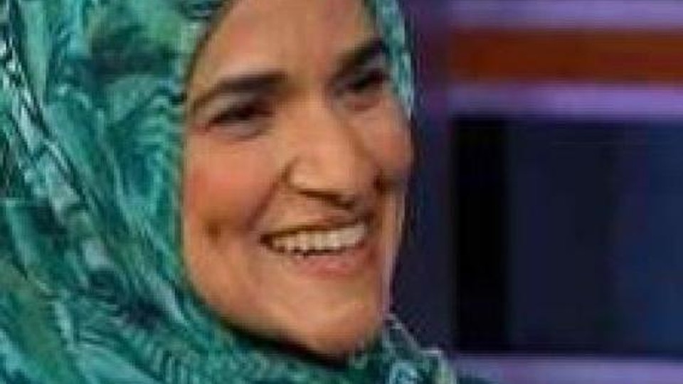 Dalia Asafi photographed during a community appearance