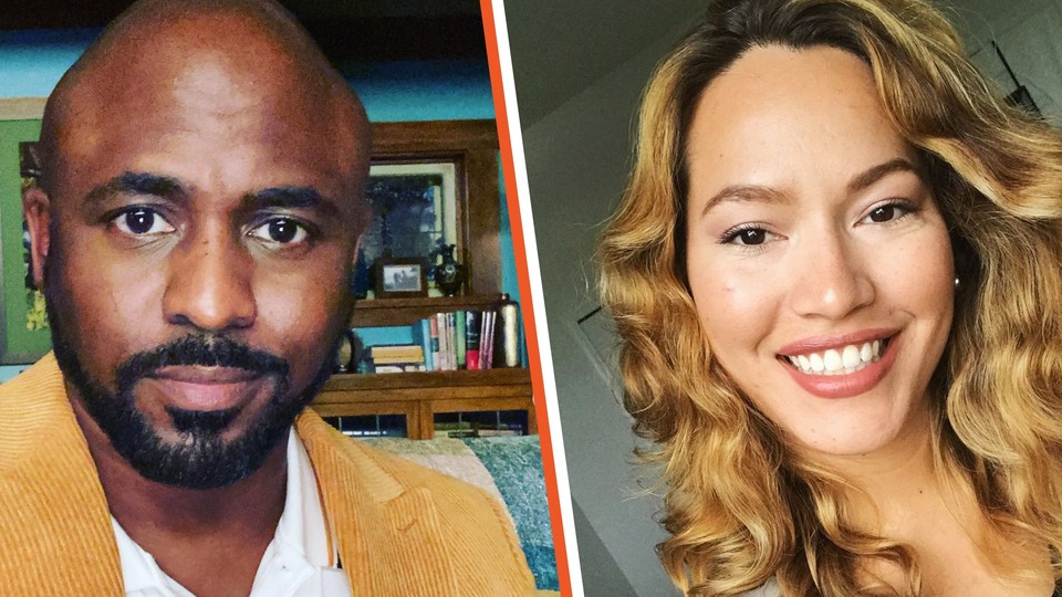 Wayne Brady and Diana Lasso during their early creative years