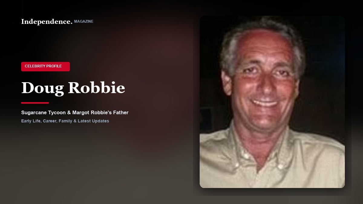Doug Robbie: Australian agricultural entrepreneur, sugarcane contractor, and father of Academy Award-nominated actress Margot Robbie.