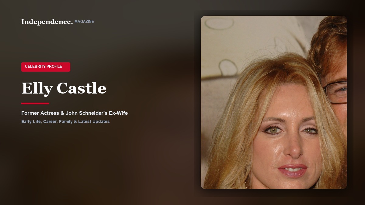 Elly Castle (Elvira Castle), actress and former longtime wife of Dukes of Hazzard star John Schneider.