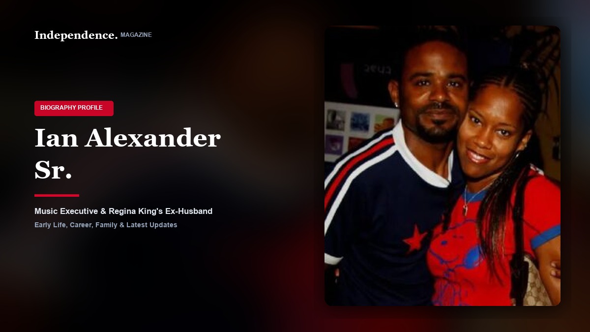 Ian Alexander Sr.: Media distribution executive and former husband of Academy Award-winning actress Regina King.