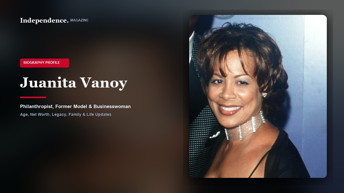 Juanita Vanoy, businesswoman, philanthropist, and former wife of NBA legend Michael Jordan.
