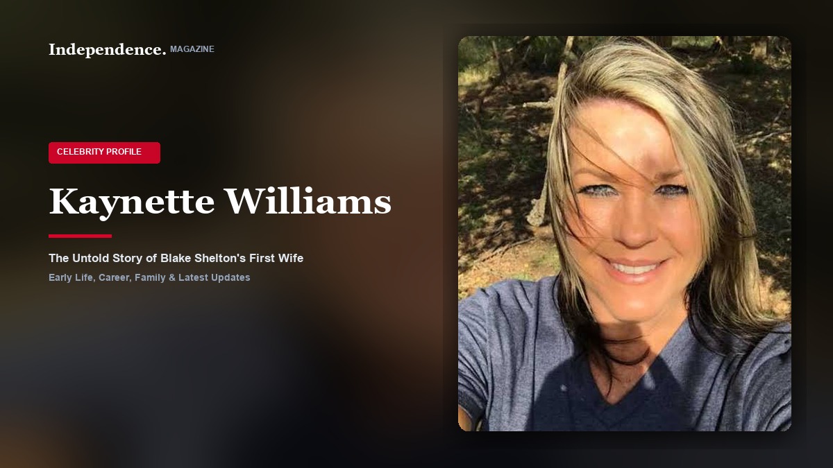 Kaynette Williams: Educator, math specialist, and former first wife of country music star Blake Shelton.