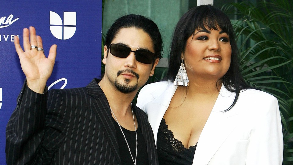 Vanessa Villanueva and Chris Perez attending an evening industry reception together